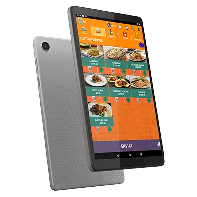 Tablet oficial con Soft Restaurant® para toma de pedidos